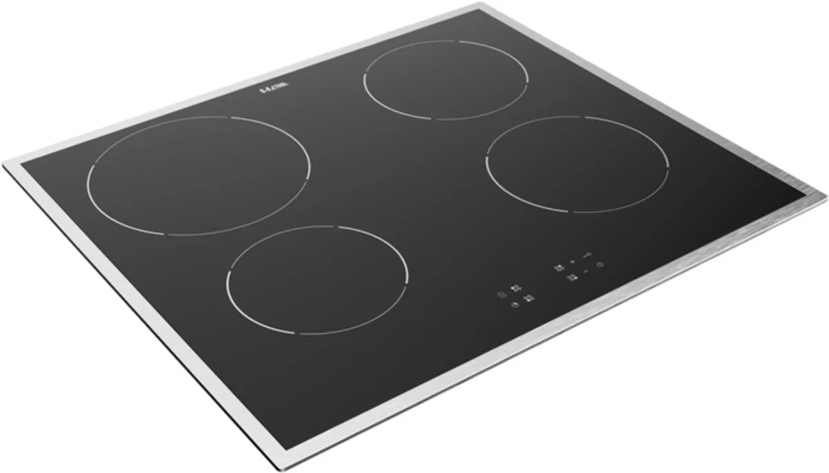 Etna KI2160RVS Inductiekookplaat 59cm - 4 Zones - Zwart