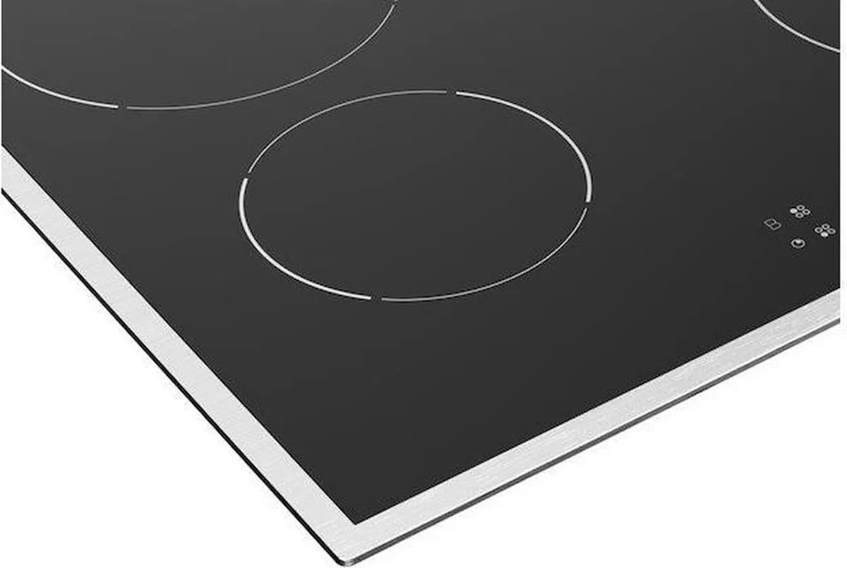 Etna KI2160RVS Inductiekookplaat 59cm - 4 Zones - Zwart