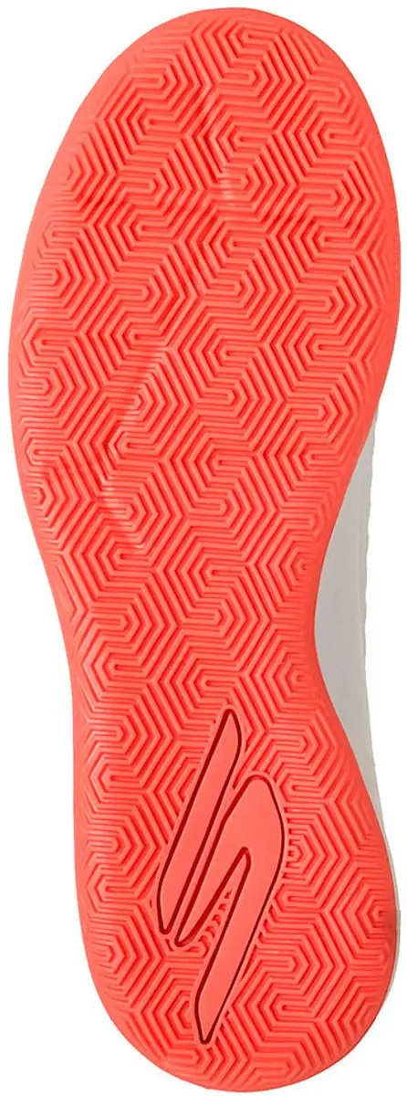 Skechers 252170L Youth Zaalschoenen - 34 - Wit/Turquoise/Rosa
