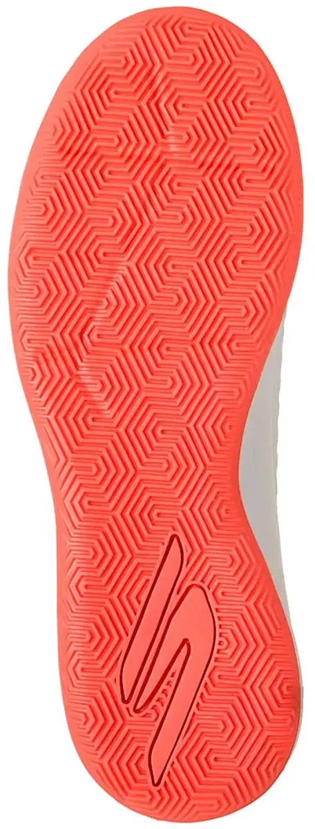 Skechers 252170L Youth Zaalschoenen - 34 - Wit/Turquoise/Rosa