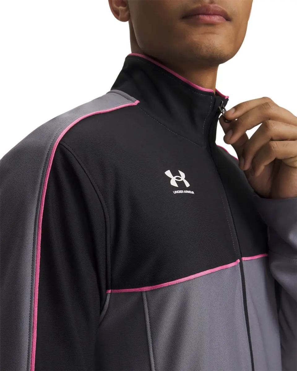 Under Armour M Challenger Track Jacket Titan Grijs - XXL
