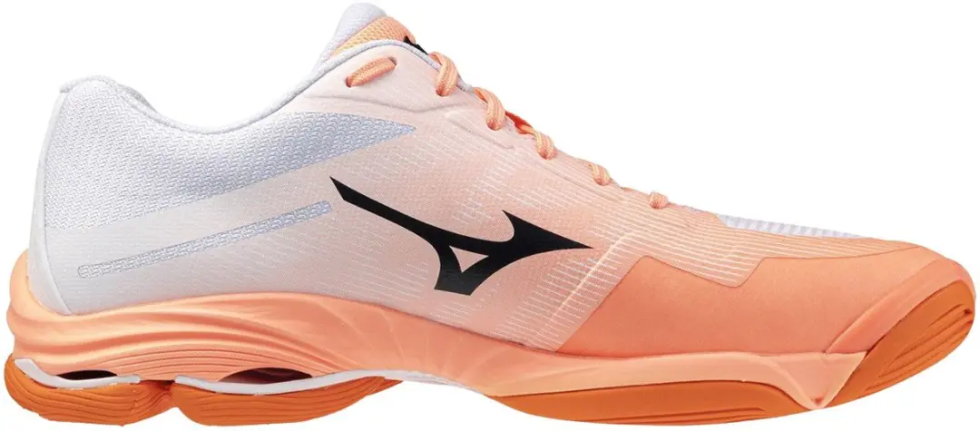 Mizuno Wave Lightning Pro Indoorschoenen 44.5 - Oranje/Wit