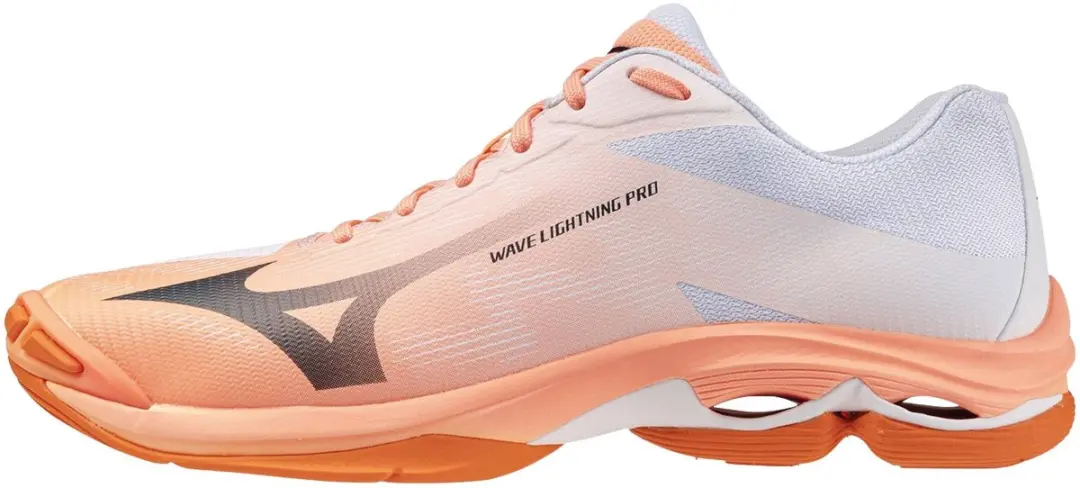 Mizuno Wave Lightning Pro Indoorschoenen 44.5 - Oranje/Wit