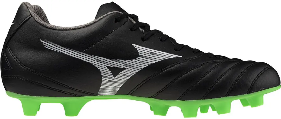 Mizuno Monarcida Neo III Select FG Voetbalschoenen - 44 - Zwart/Néon Groen