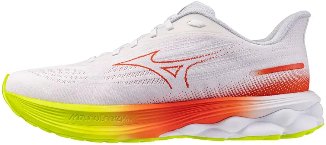Mizuno Wave Skyrise 7 Hardloopschoenen - 45 - Wit/Orange