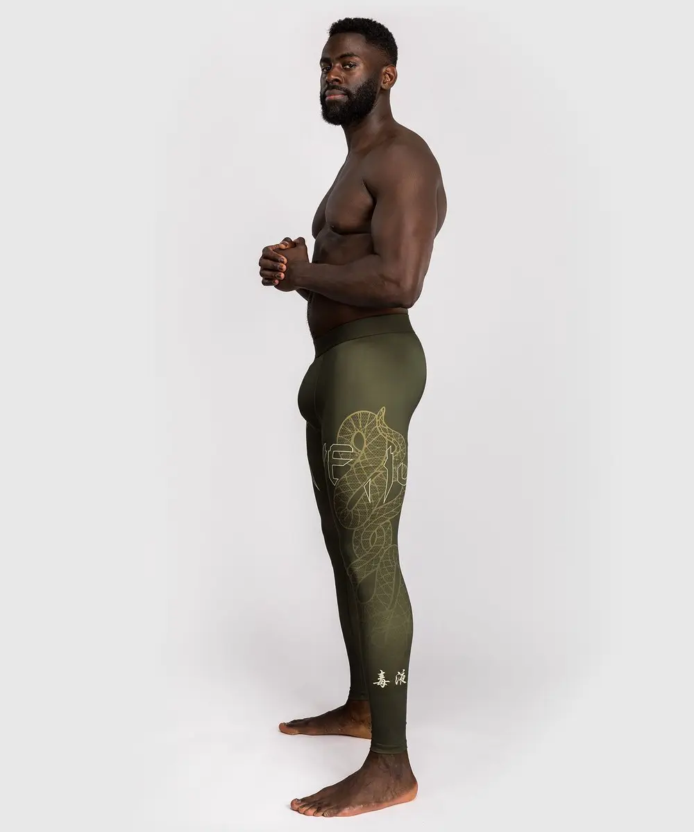 Venum Serpenti Sportlegging XXL - Kaki Brons Ivoor