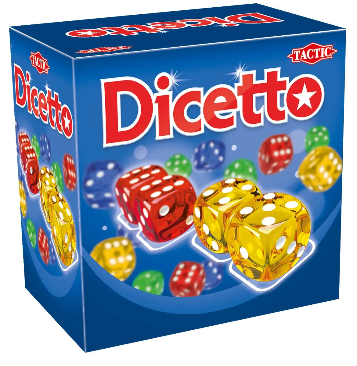 Tactic Dicetto Tactisch Dobbel- en Kaartspel
