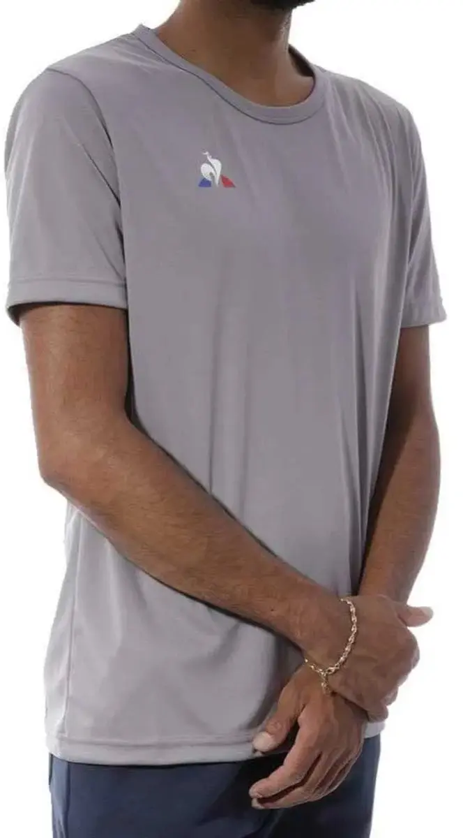 Le Coq Sportif Match 1 T-shirt - Grijs XL