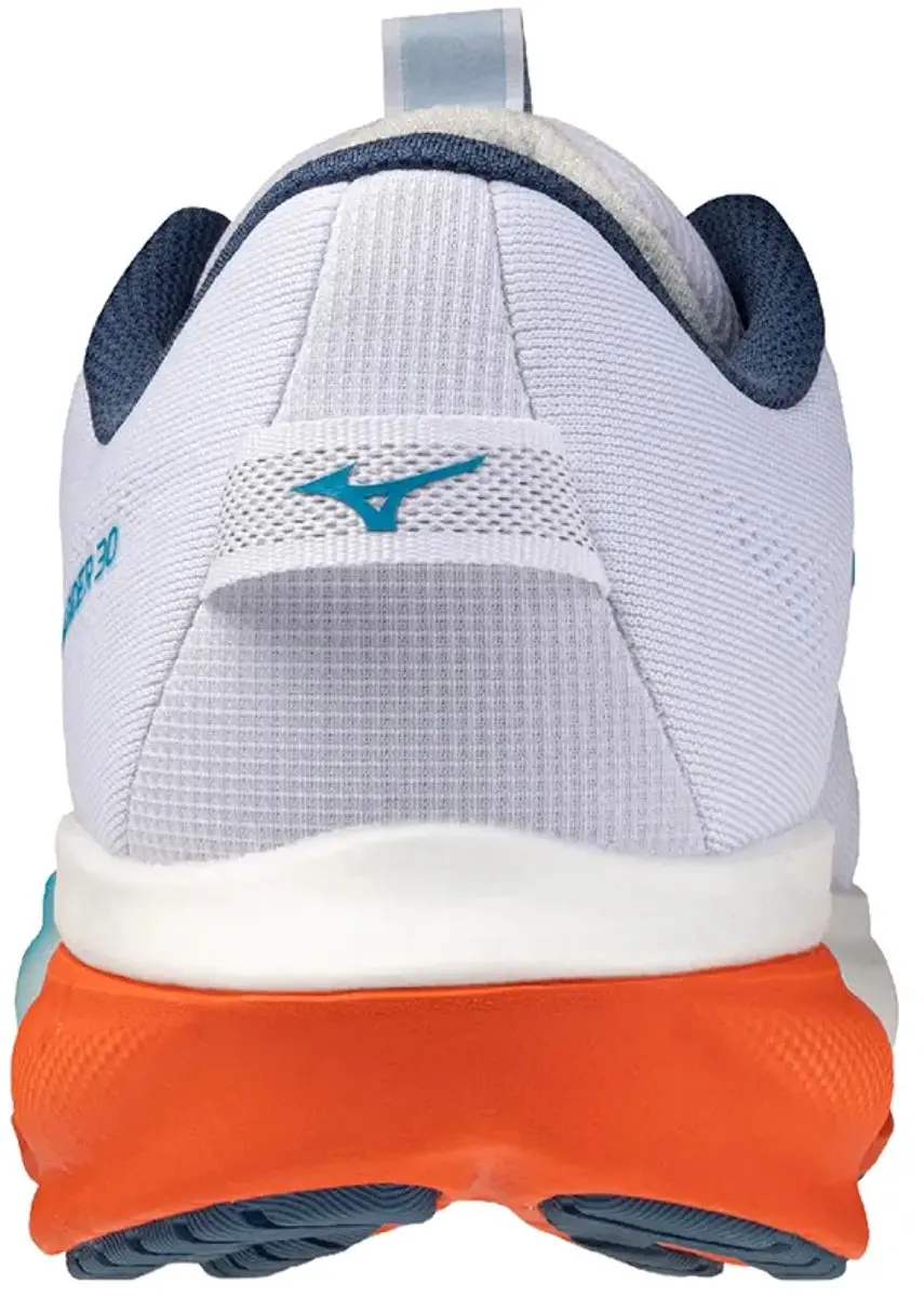 Mizuno Rider 30 Hardloopschoenen - 40.5 - Wit/Blauw/Orange