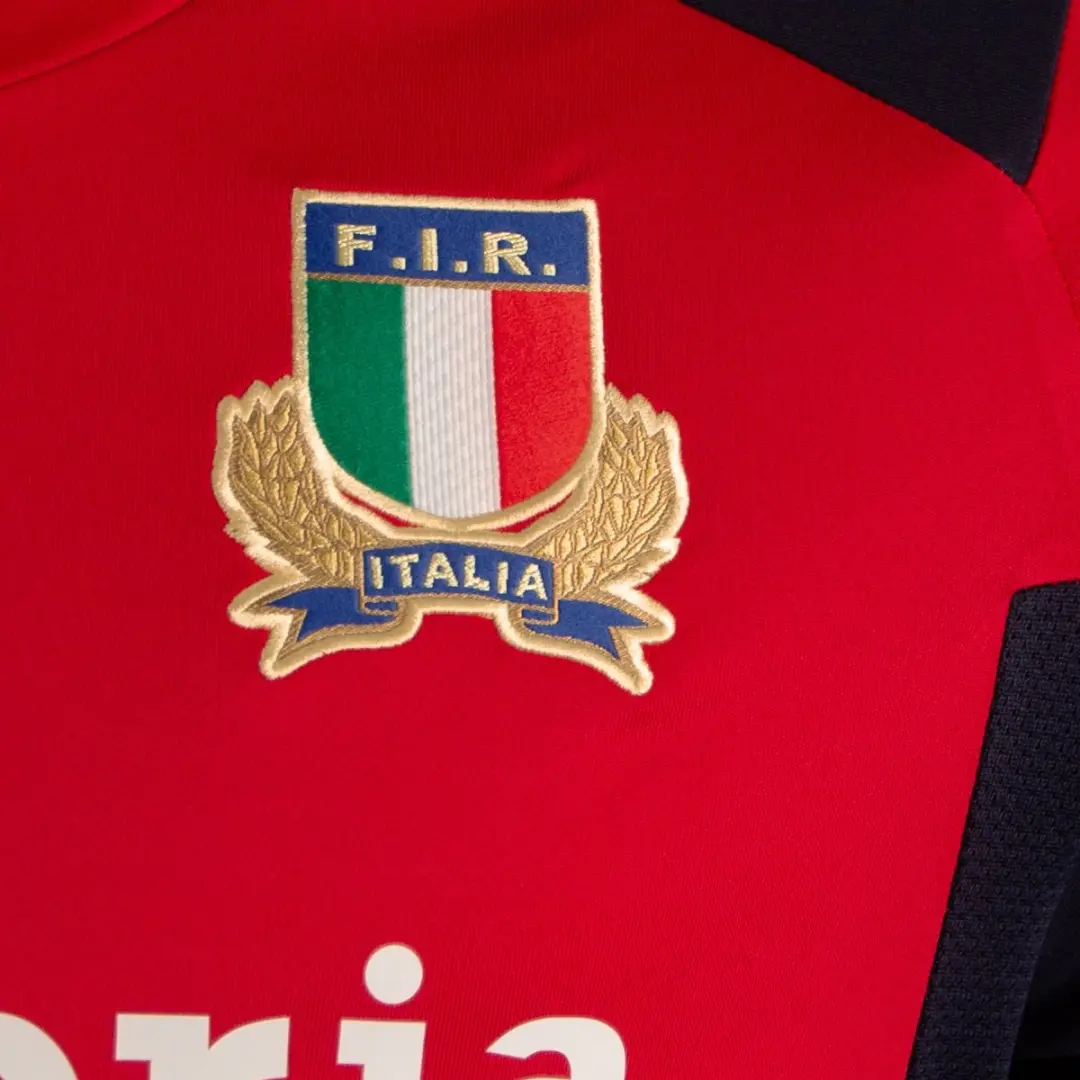 Macron Trainingsshirt Italie 6NT 2023 - 4XL - Rood/Marijn