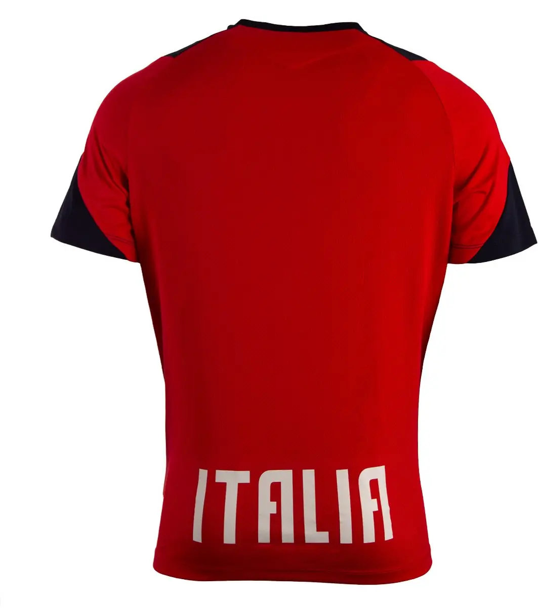Macron Trainingsshirt Italie 6NT 2023 - 4XL - Rood/Marijn