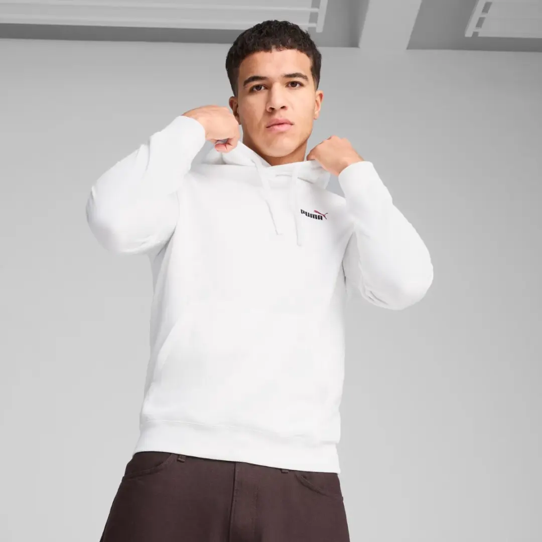 PUMA Ess 2 Color Small No.1 Logo Hoodie - S