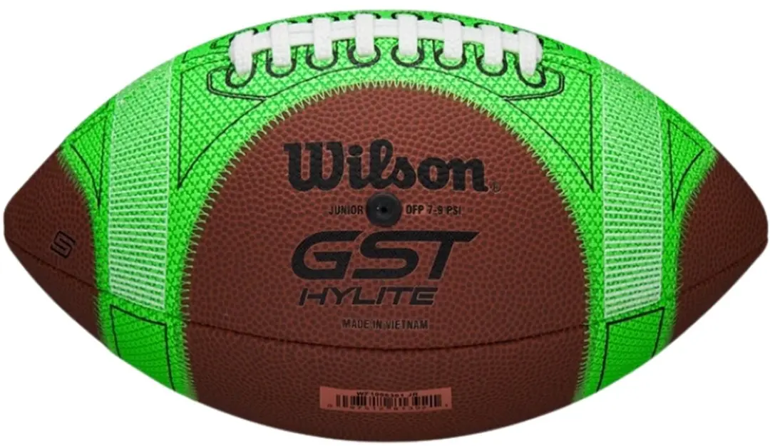 Wilson GST Hylite American Football Junior - Groen