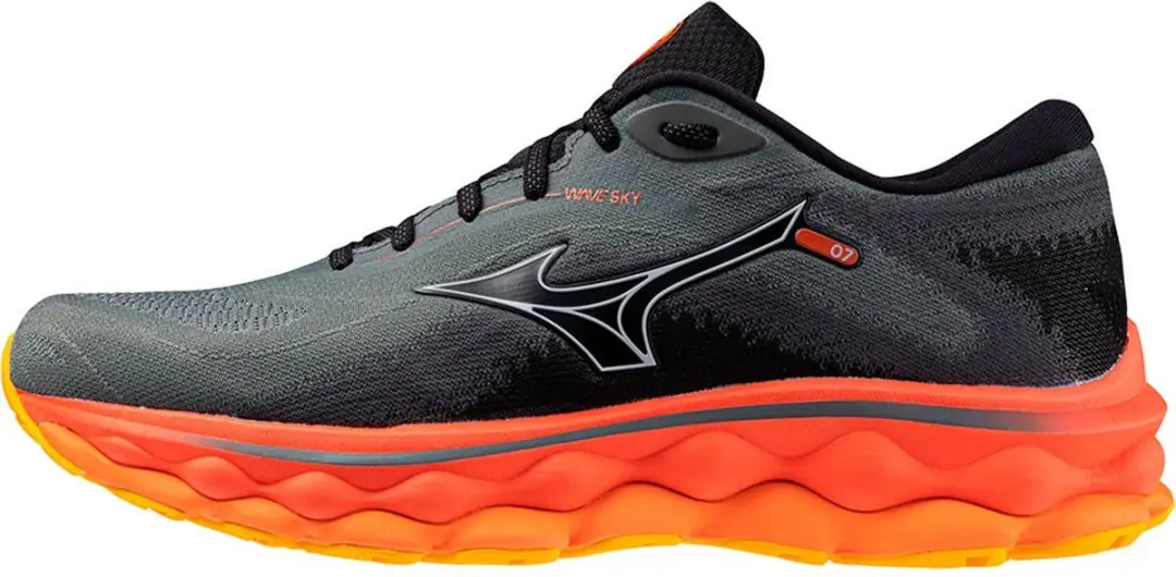 Mizuno Wave Sky 7 Hardloopschoenen 42.5 - Grijs