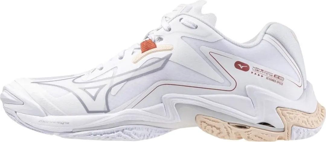 Mizuno Wave Lightning Z8 Sportschoenen Vrouwen 40 - Wit