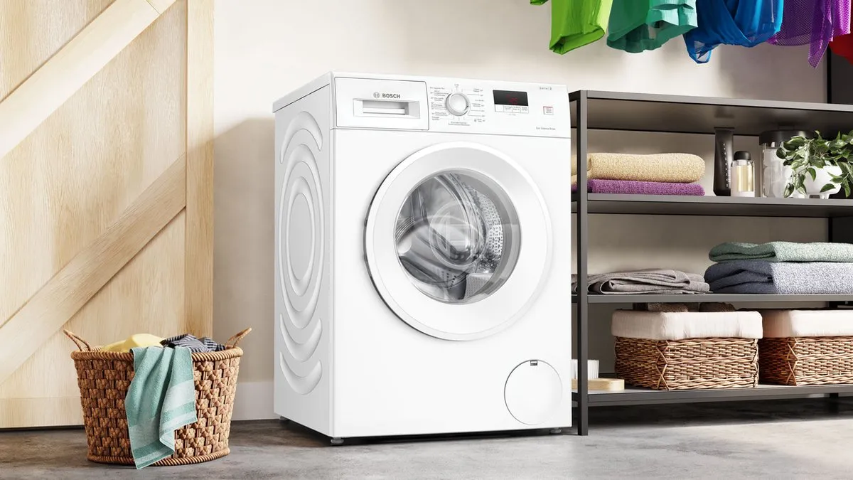 Bosch Serie 2 WGE02402FG Wasmachine 7kg - 1400rpm - Wit - afbeelding 6 van 6