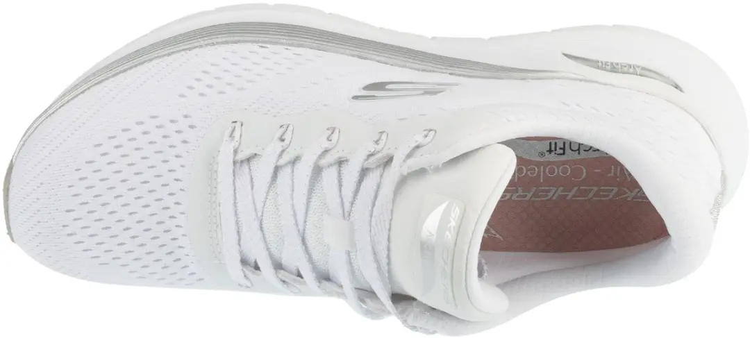 Skechers Arch Fit 2.0 Glow The Distance Sportschoenen 37.5 - Wit