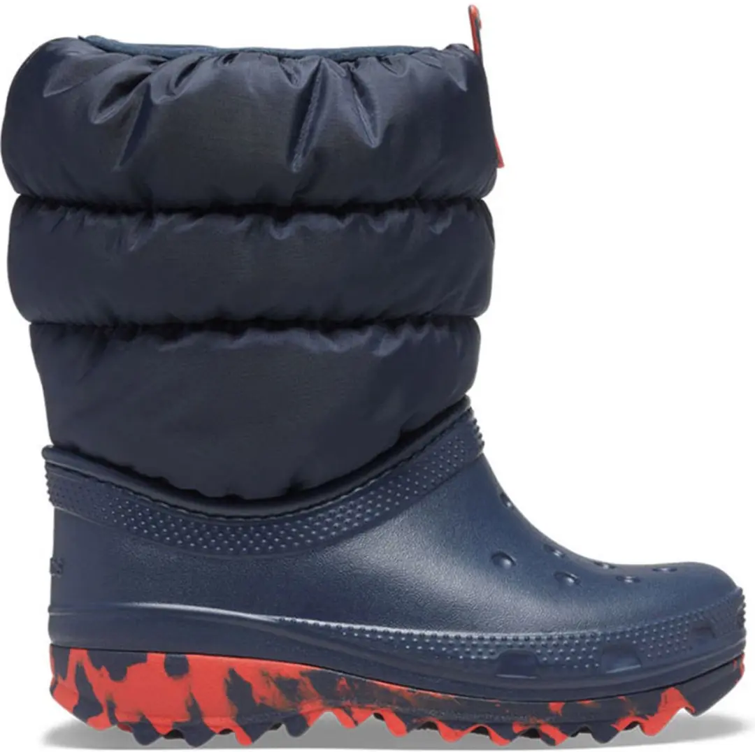 Crocs Classic Neo Puff Boot Kids 207684-410 - Marineblauw
