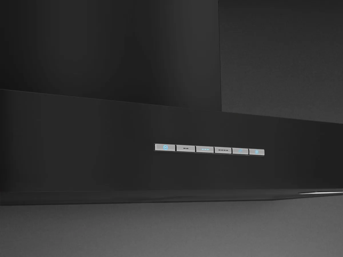 Smeg KBT600MB Afzuigkap 60cm - Mat zwart - afbeelding 6 van 6