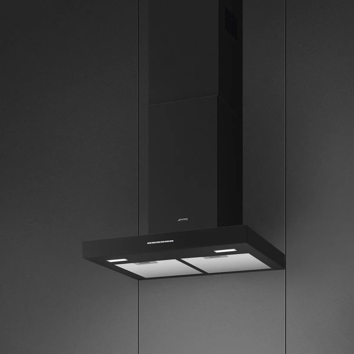 Smeg KBT600MB Afzuigkap 60cm - Mat zwart