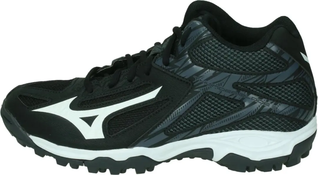 Mizuno Thunderblade 3 Outdoor Korfbalschoen 38.5 - Zwart