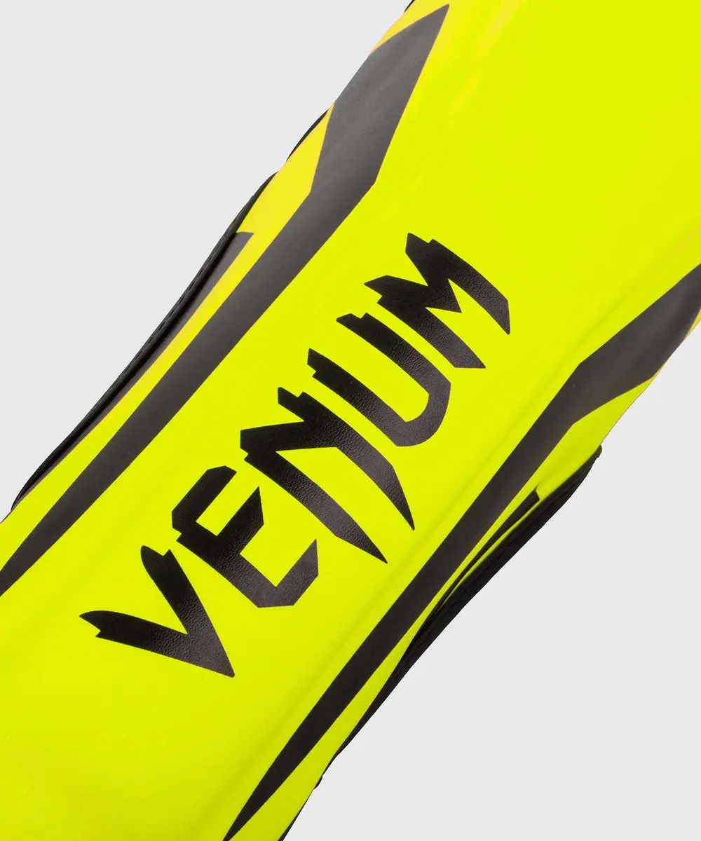 Venum Elite Kids Scheenbeschermers - L - Geel/Zwart