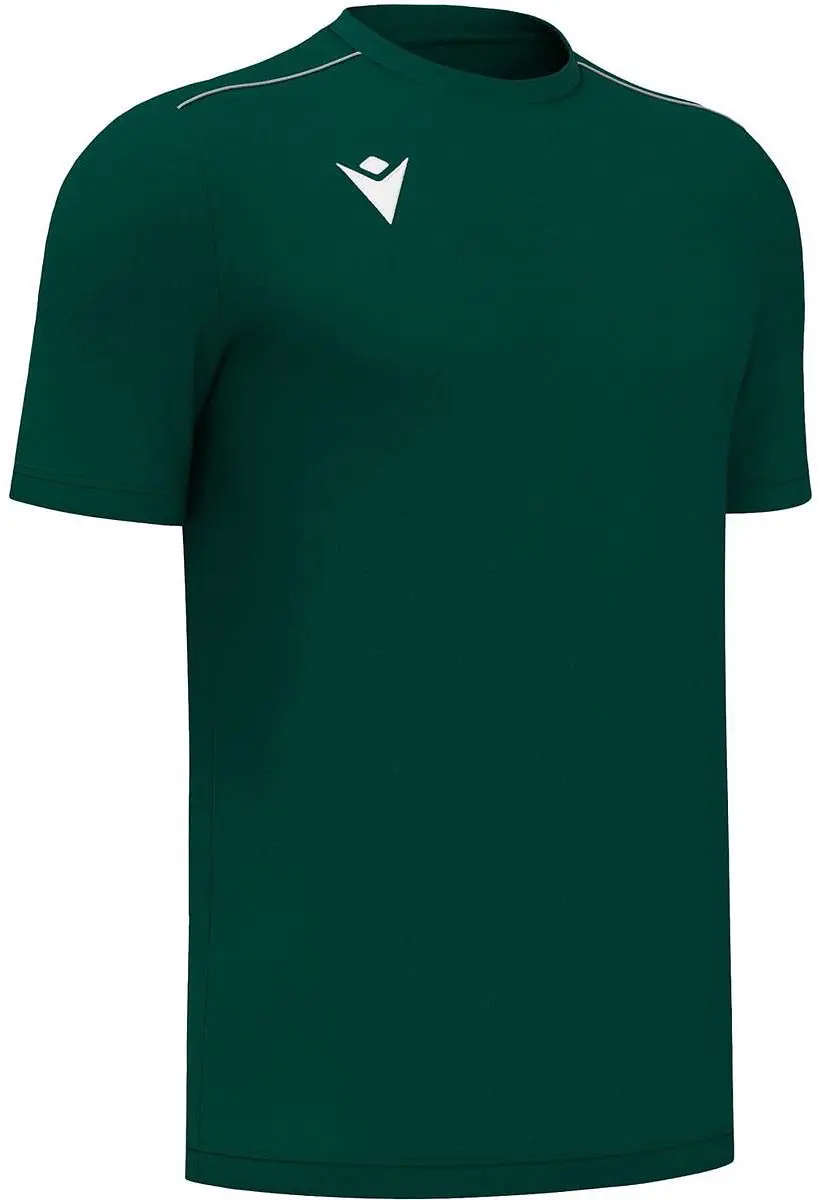 Macron Hero Shirt Rigel Korte Mouw - L - Bottle Green
