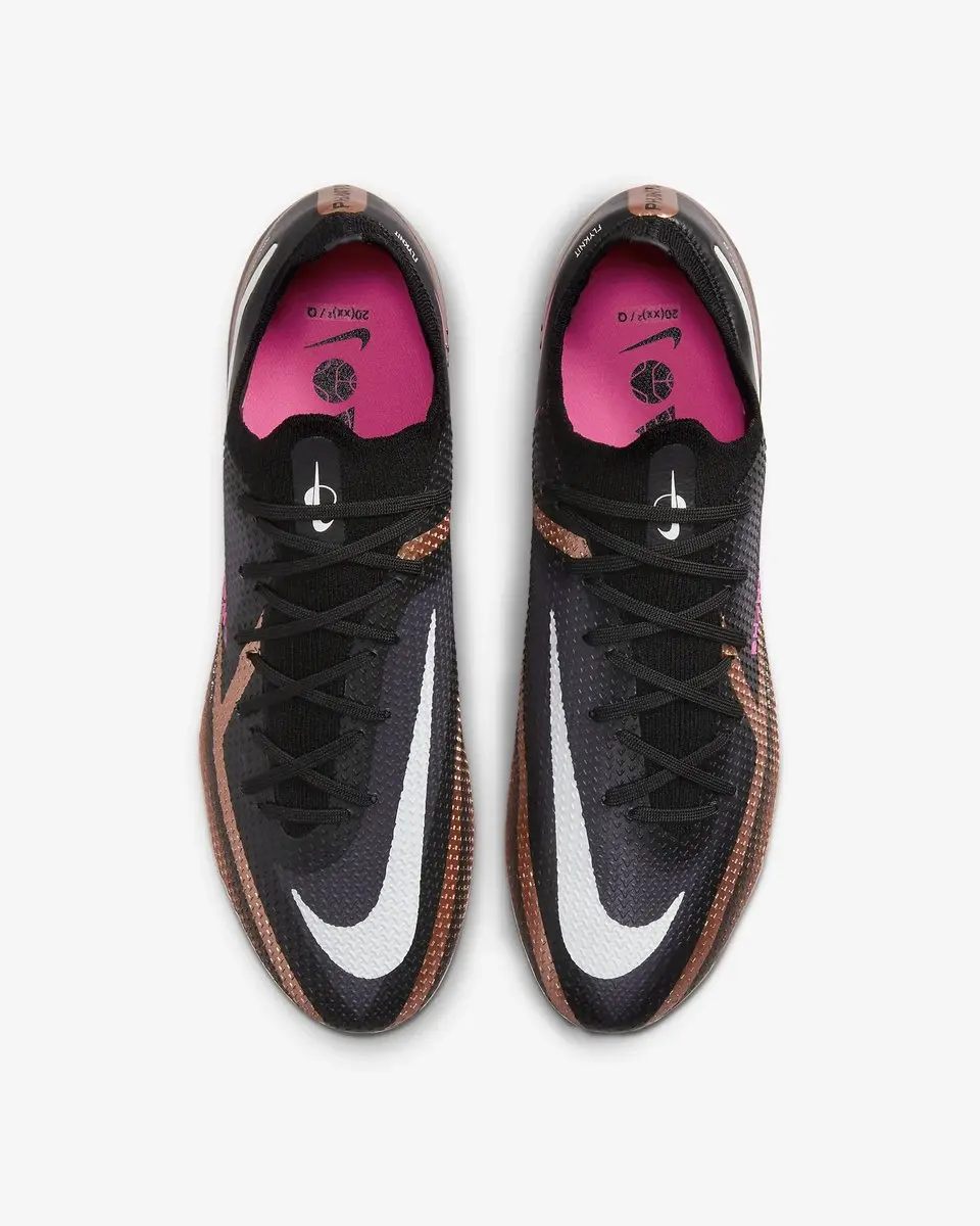Nike Phantom GT2 Elite FG Voetbalschoenen - Maat 39 - Metallic Copper
