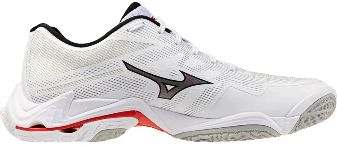 Mizuno Wave Lightning Elite Indoorschoenen 43 - Wit