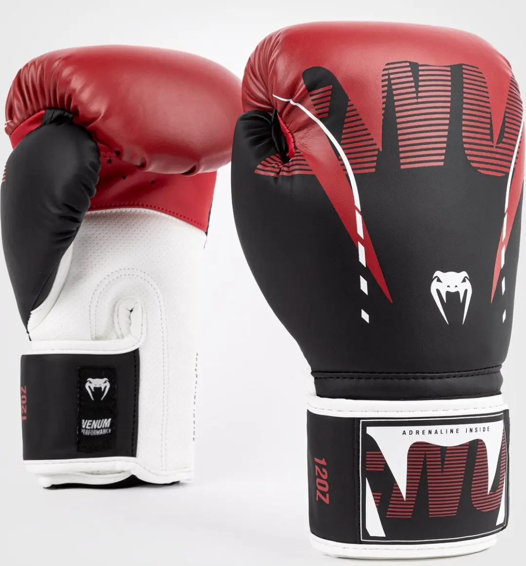 Venum Adrenaline Muay Thai Bokshandschoenen 14oz - Rood/Zwart