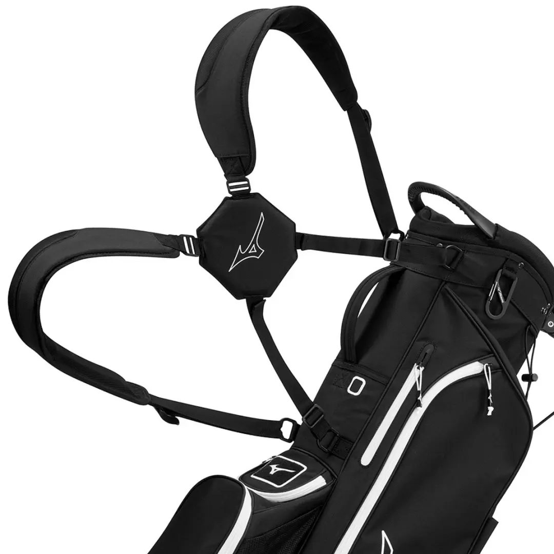 Mizuno BR D3 Waterwerende Golftas - 8 Vakken - Zwart