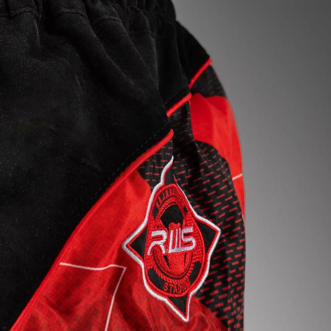 Venum x RWS 2.0 Muay Thai Shorts - XL - Zwart/Rood