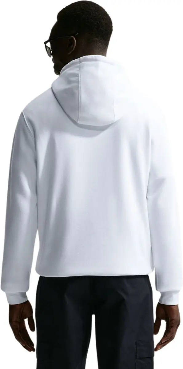 Nike Club BB Sweater Heren - Wit S