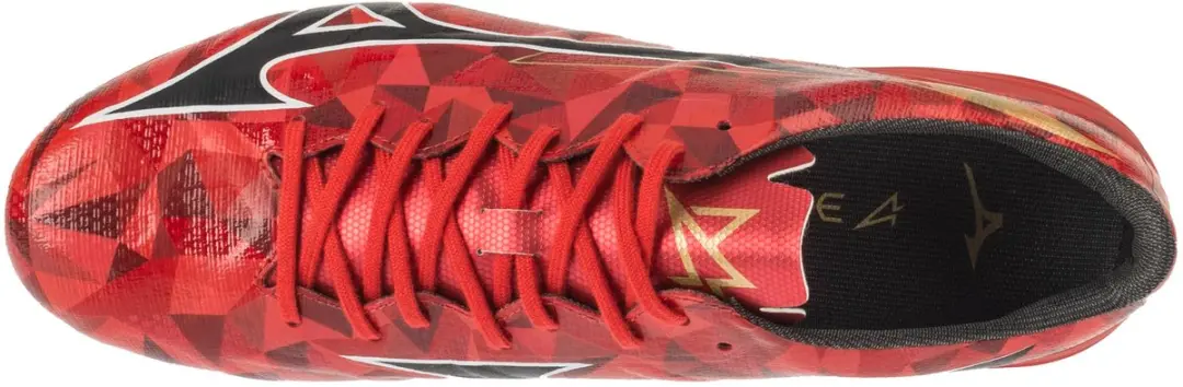 Mizuno Alpha II Pro FG Voetbalschoenen 44 - Weg - Morelia 40th Red/Black/Gold