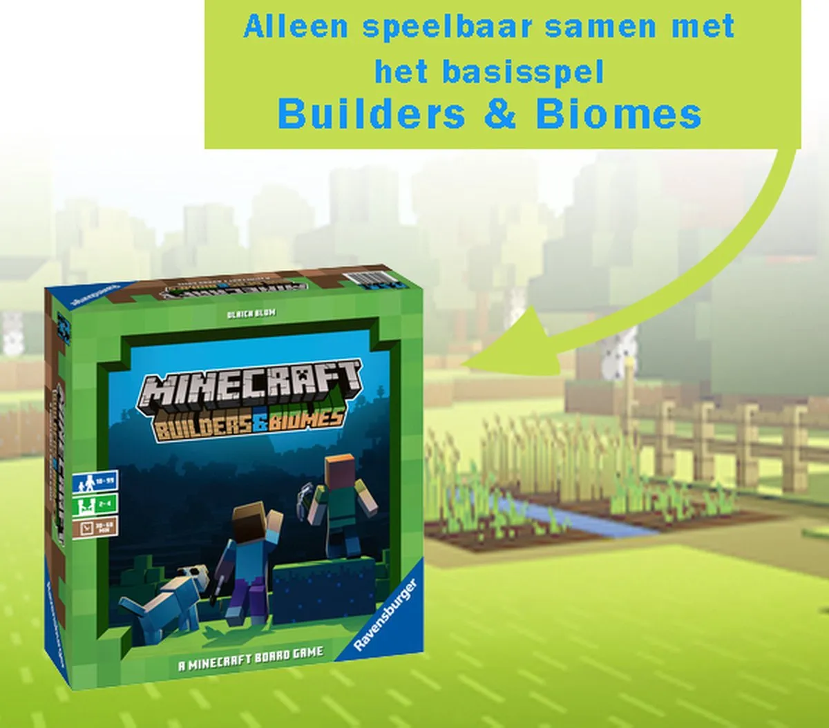 Ravensburger Minecraft Uitbreiding 268696 - 2-4 Spelers