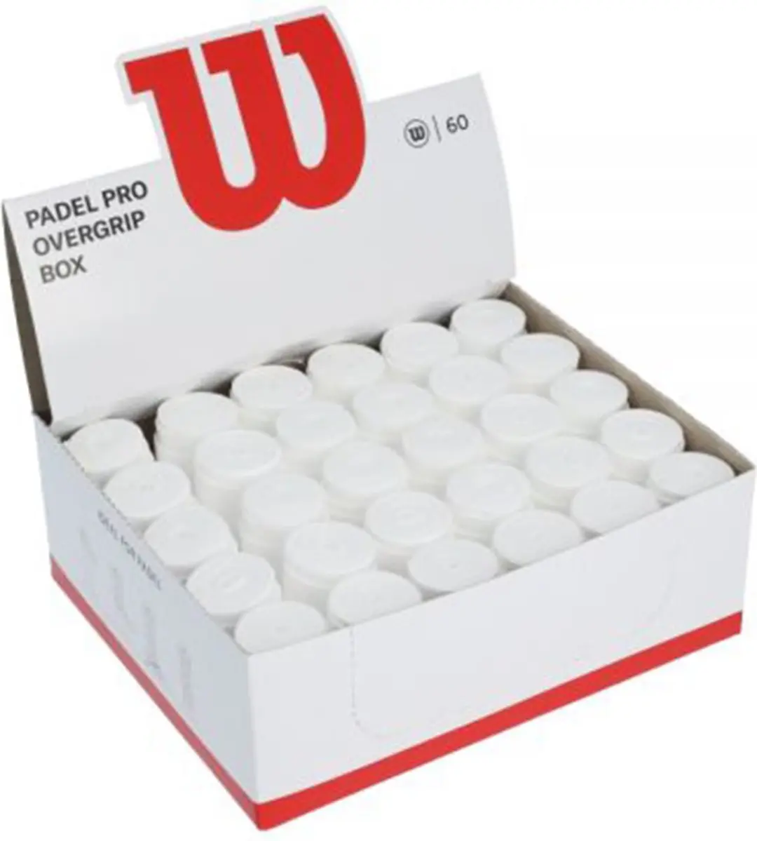 Wilson Padel Pro Overgrip - 60 Stuks Wit