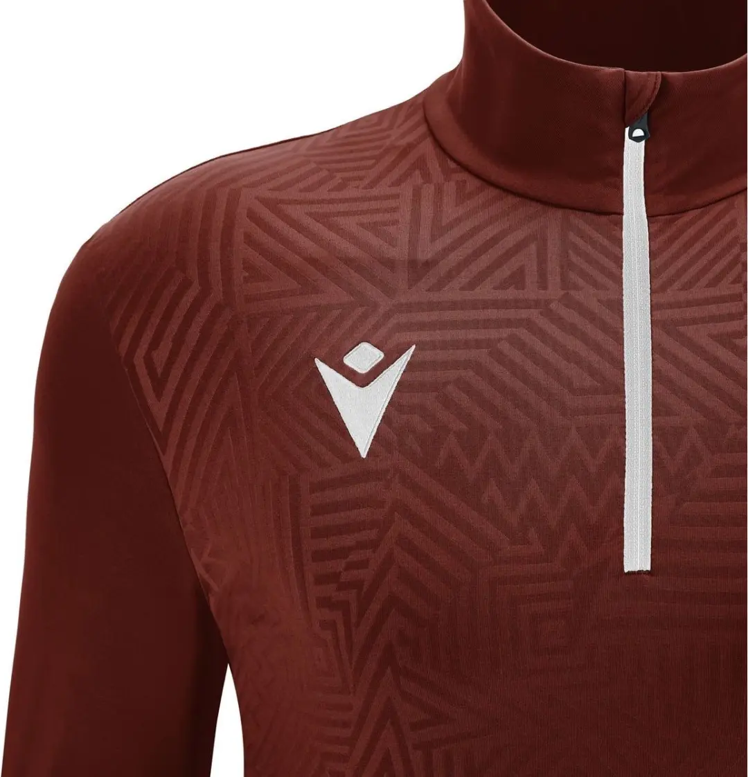Macron Victory Fraser Ziptop Heren 3XL - Bordeaux/Wit