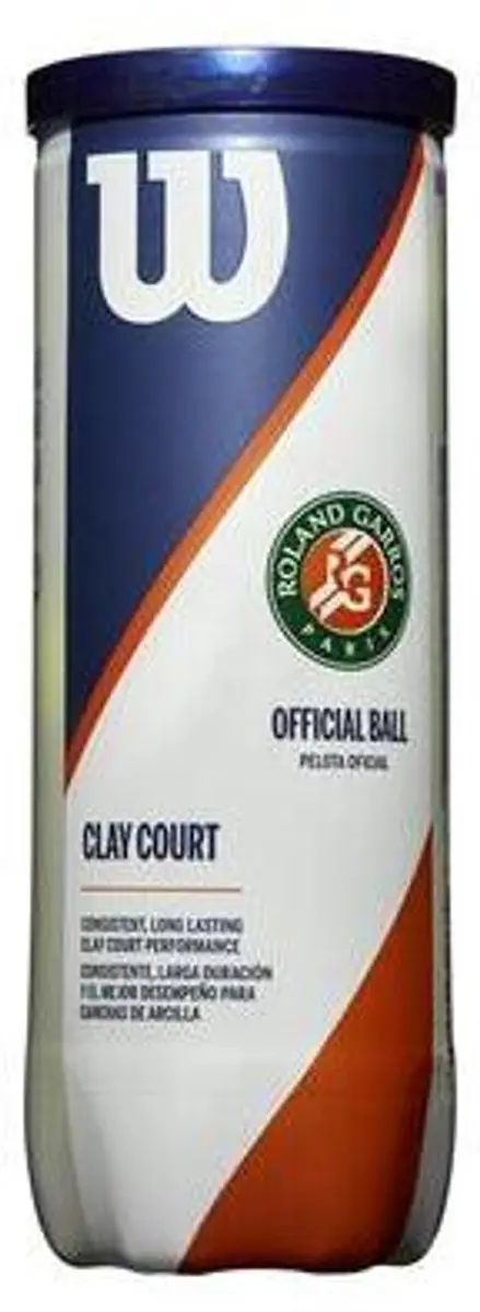 Wilson Roland Garros Clay Court Tennisballen 3 Stuks - Gravel