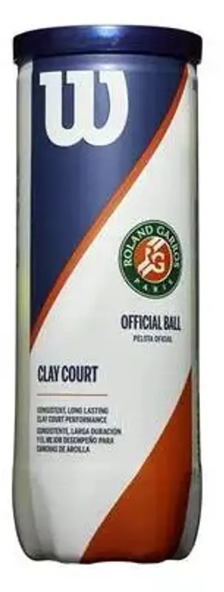 Wilson Roland Garros Clay Court Tennisballen 3 Stuks - Gravel