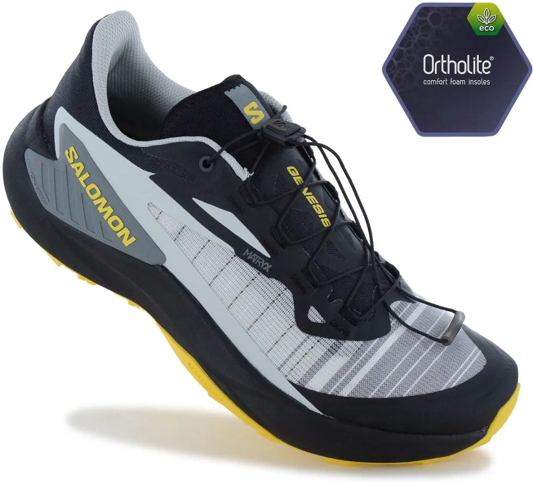 Salomon Genesis Heren Trail-Running Schoenen 479781 - EU 40 - Zwart - afbeelding 6 van 6