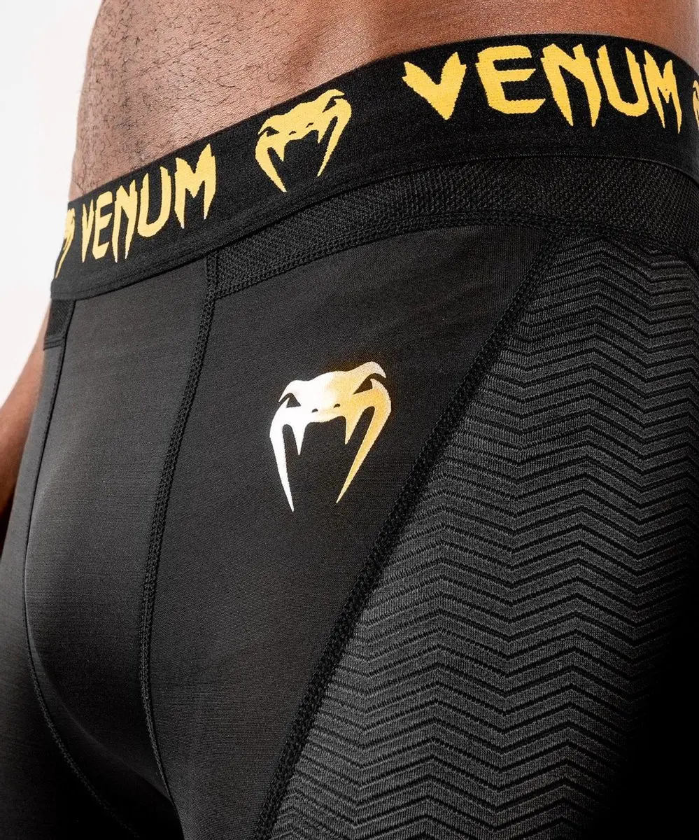 Venum G-Fit Compressie Short Zwart Goud - XXL