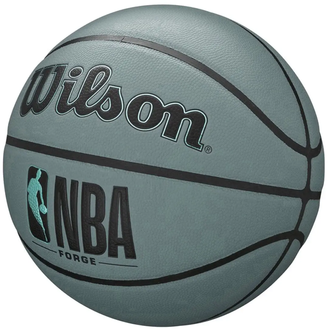 Wilson NBA Forge Basketbal 5 - Grijs/Zwart