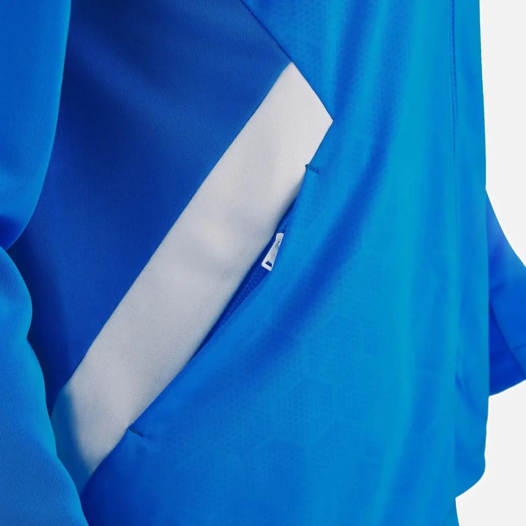 Macron Prematch Jas Italië Rugby 2022/23 - XXXL - Blauw