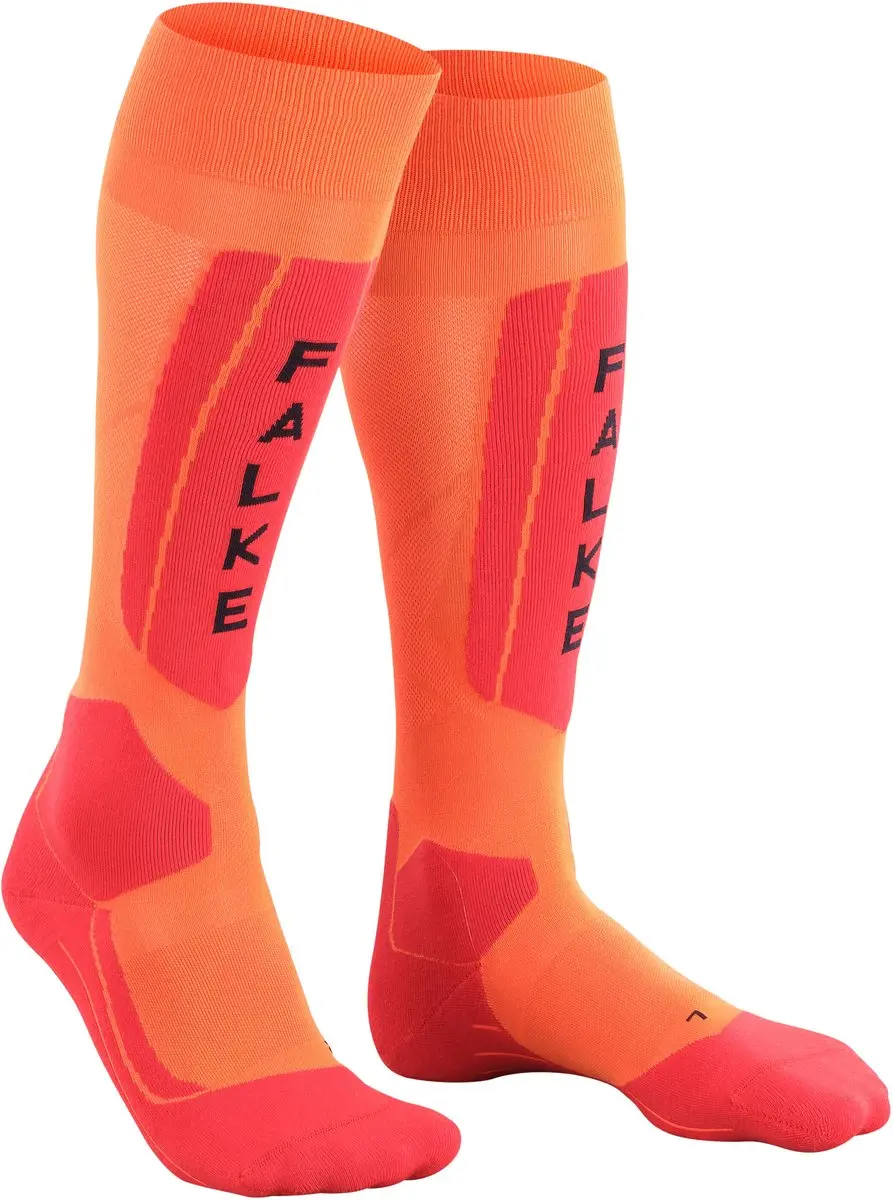 Falke SK5 Expert Heren Skisokken - Orange - Maat 44/45