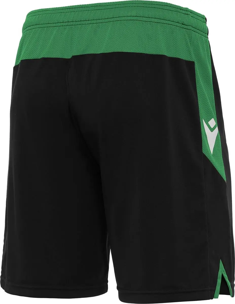 Macron Tempel Short Kinderen 140 - Zwart/Groen