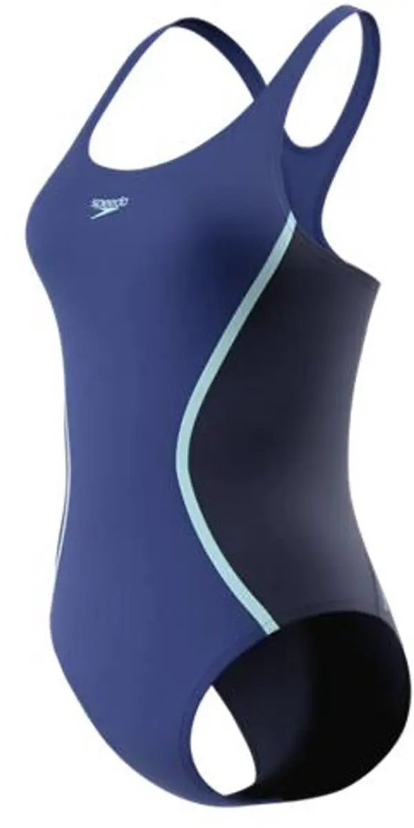 Speedo Solid Splice Medalist 1P Dames Badpak