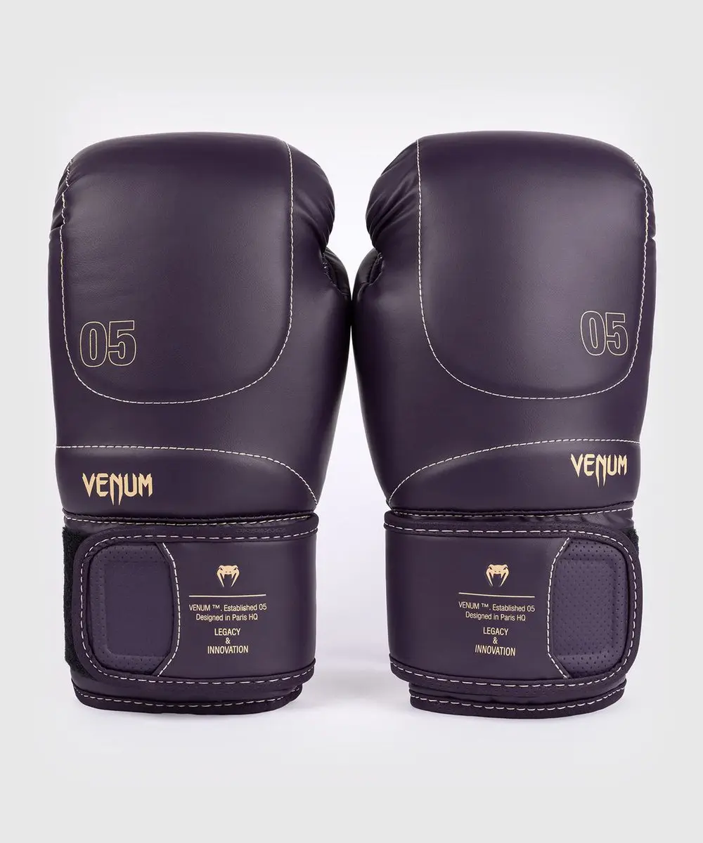Venum Impact Evo Bokshandschoenen 14 oz - Diep Paars - afbeelding 6 van 6