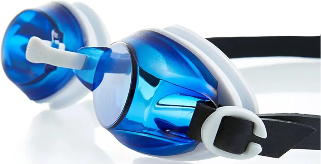 Speedo Jet Zwembril - Blauw/Wit - afbeelding 6 van 6
