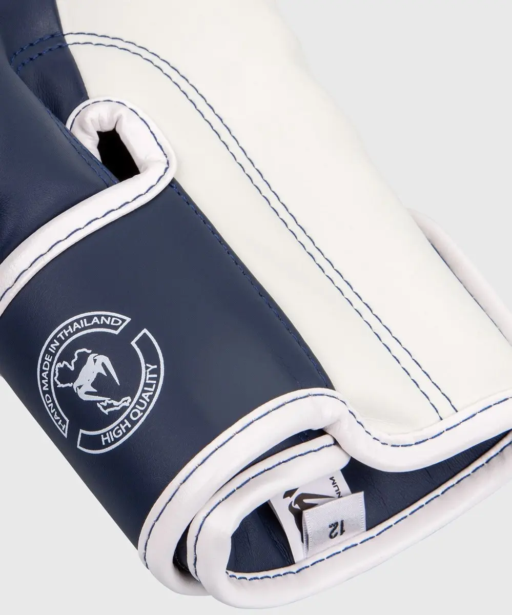 Venum Elite Bokshandschoenen 12 oz - Navy/Wit