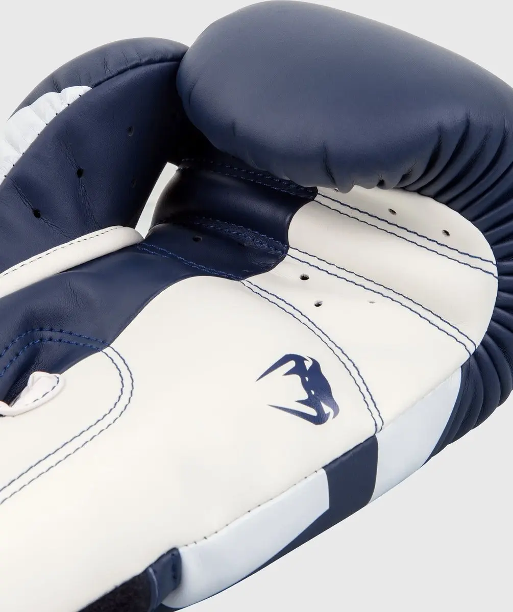 Venum Elite Bokshandschoenen 12 oz - Navy/Wit